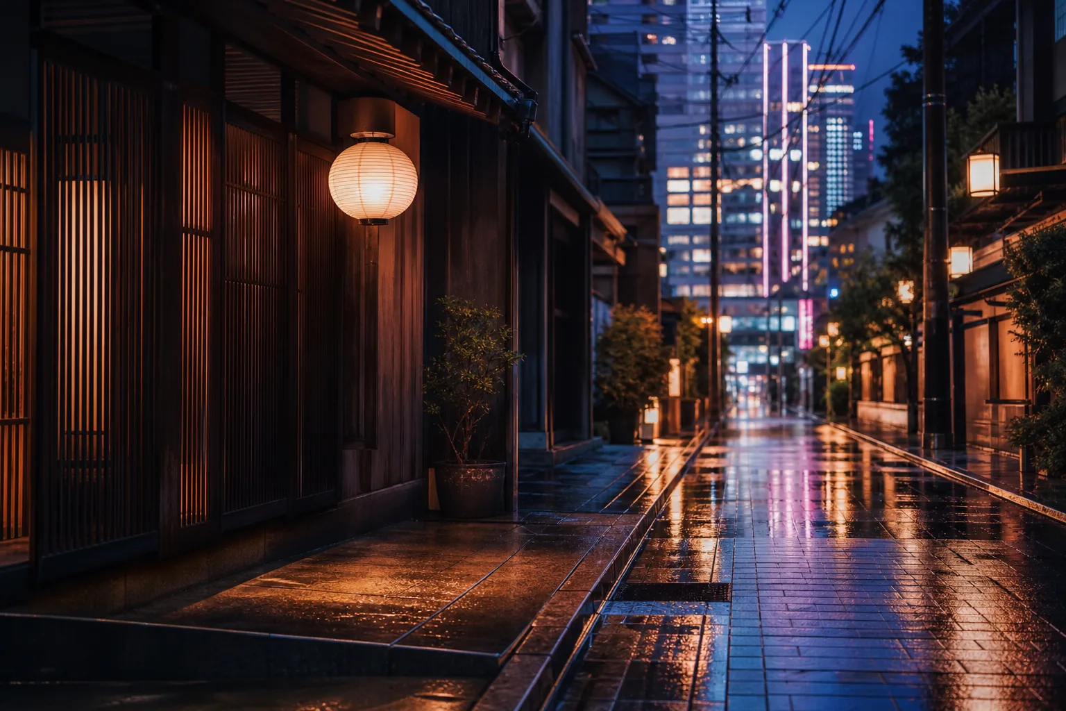 Tokyo travel scene with Escape Muse editorial mood.
